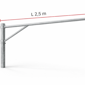 p konsool h=1.5m l=2.5m 60 postile